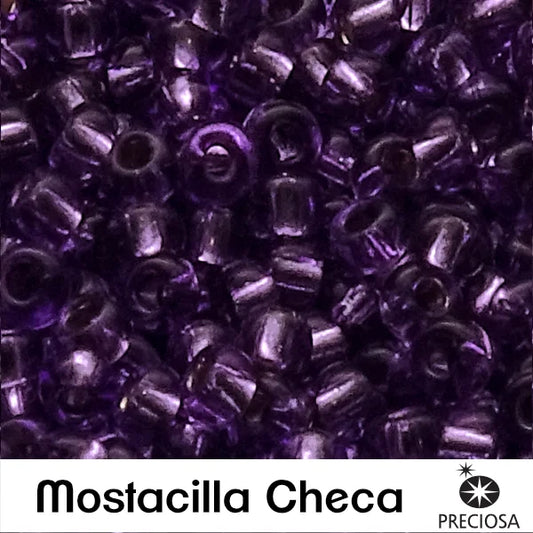 Mostacilla Morado Claro Brillante